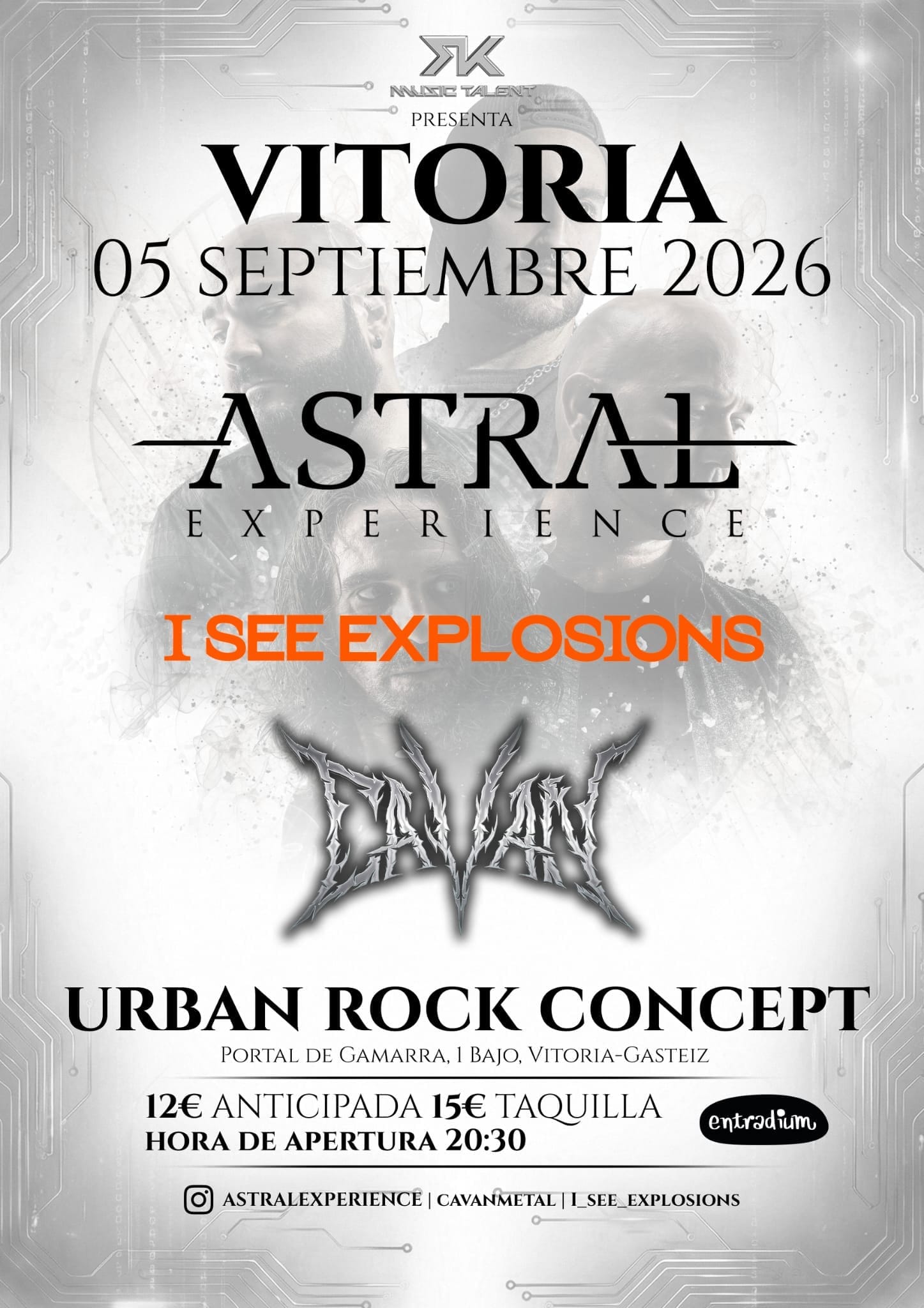 Astral Experience + I See Explosions + Cavan