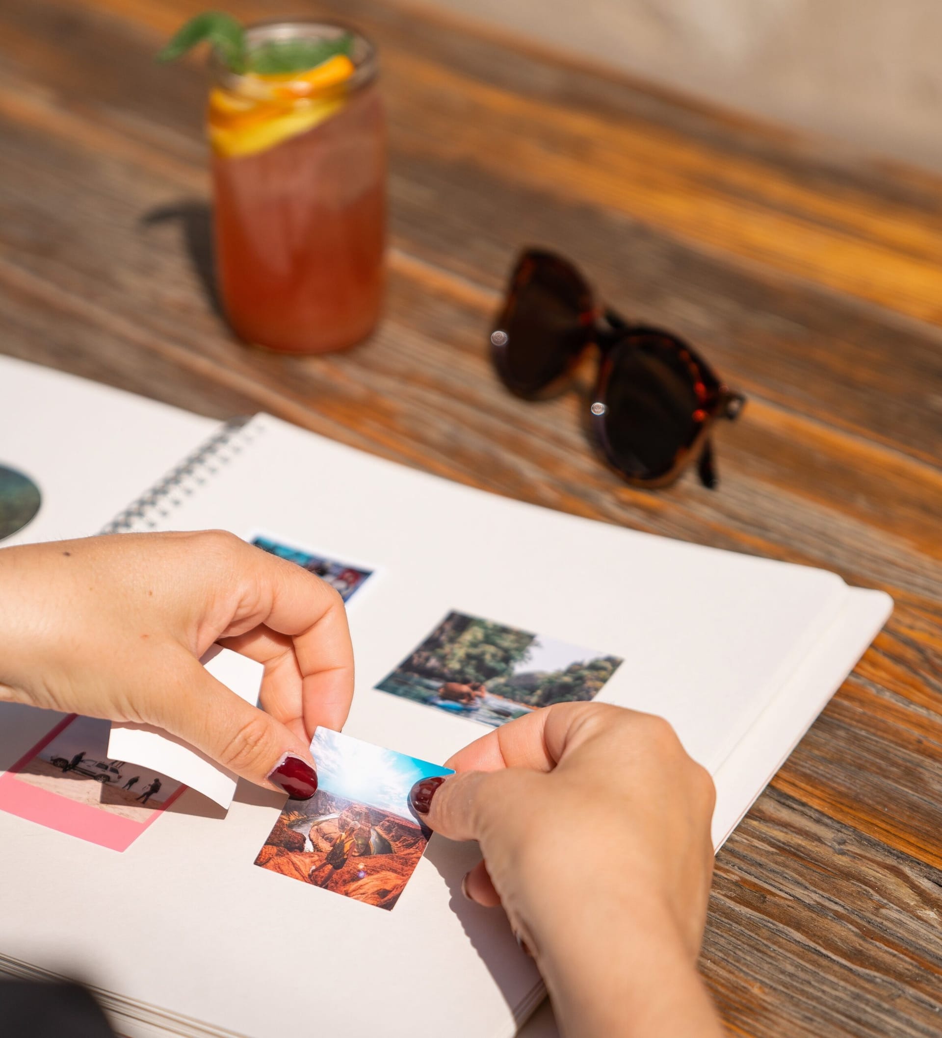 Taller de tarjetería: Álbum de fotos