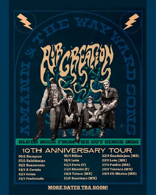 Concierto de Amann & The Wayward Sons