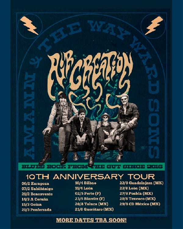 Concierto de Amann & The Wayward Sons