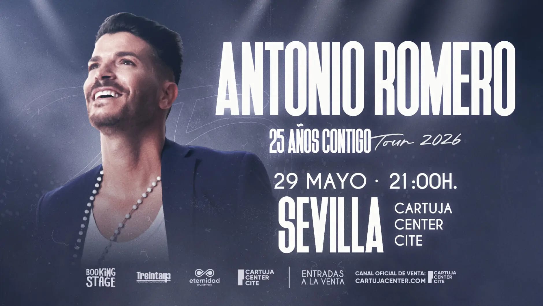 Antonio Romero – 25 Años Contigo Tour 2026