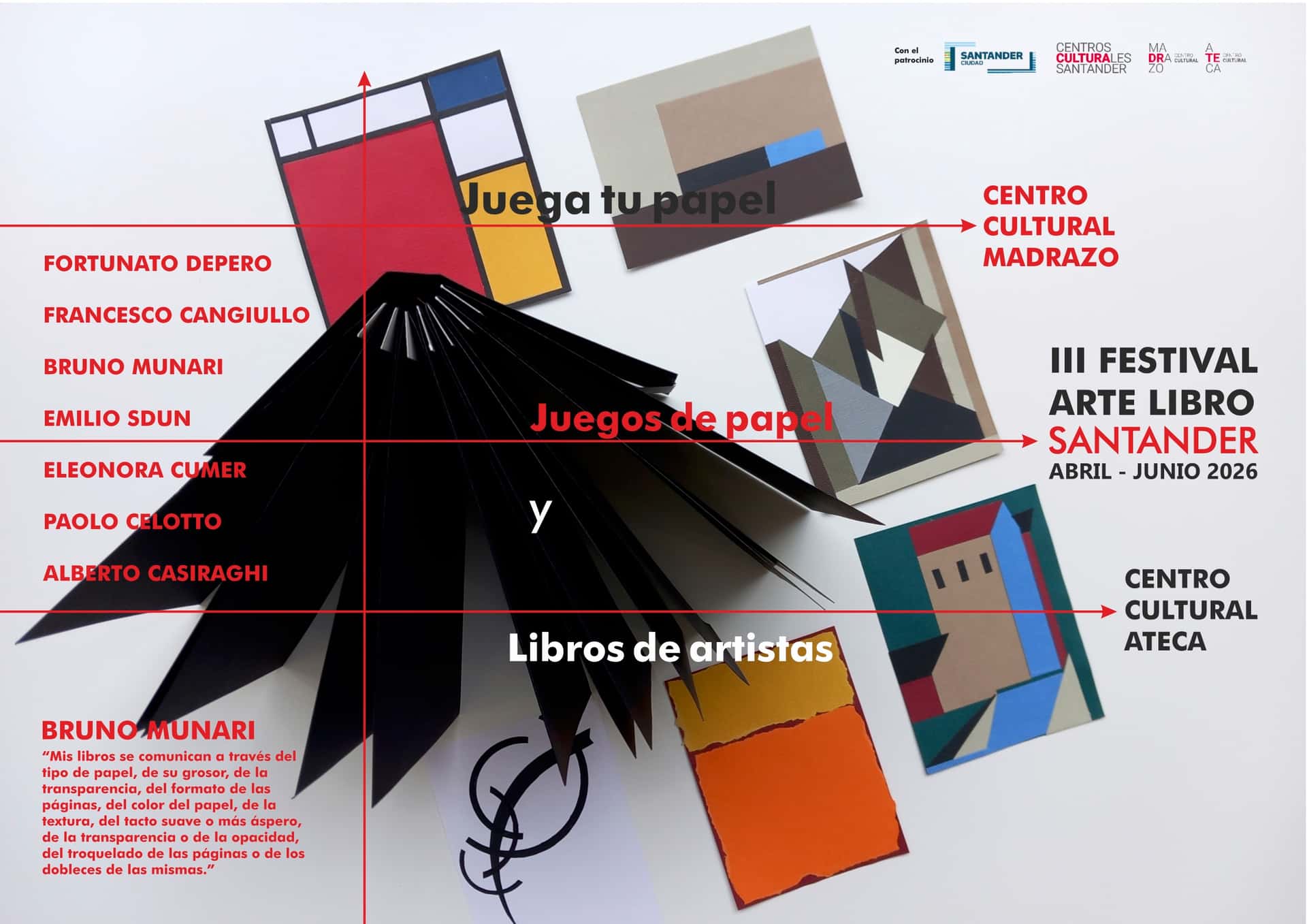 Taller 'Libros ilegibles de Bruno Munari' - Festival Arte Libro