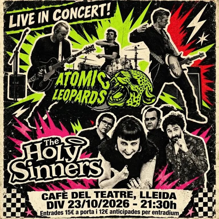 Atomic Leopards + The Holy Sinners