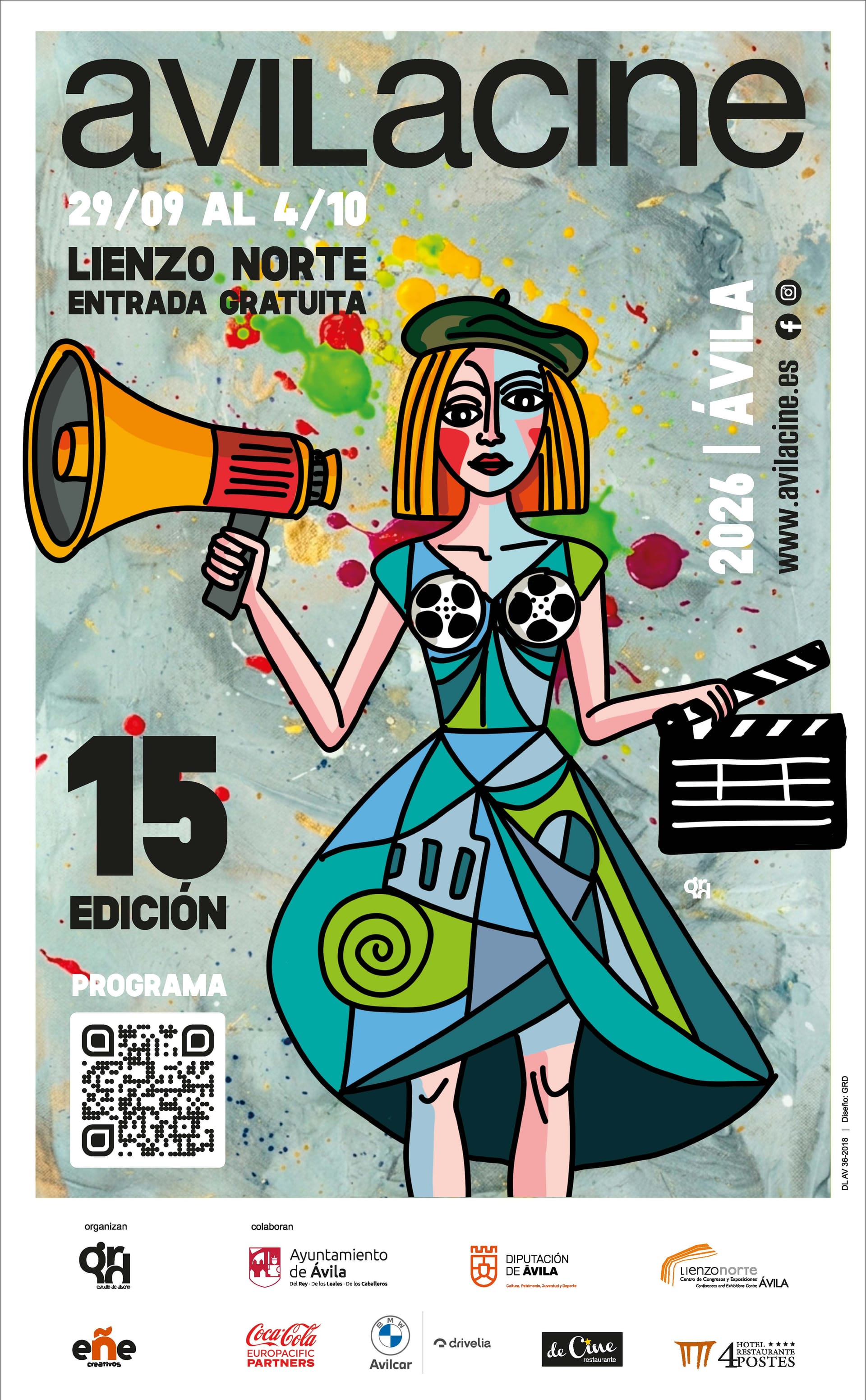 Ávilacine 2026 - 15ª edición del Festival Nacional de Cortometrajes Ciudad de Ávila