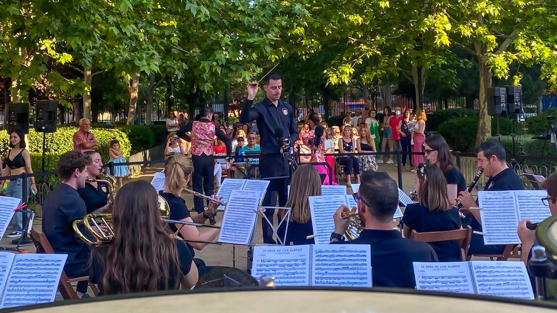 Música en los Barrios: Concierto de la Banda Municipal de Música de Torrejón de Ardoz