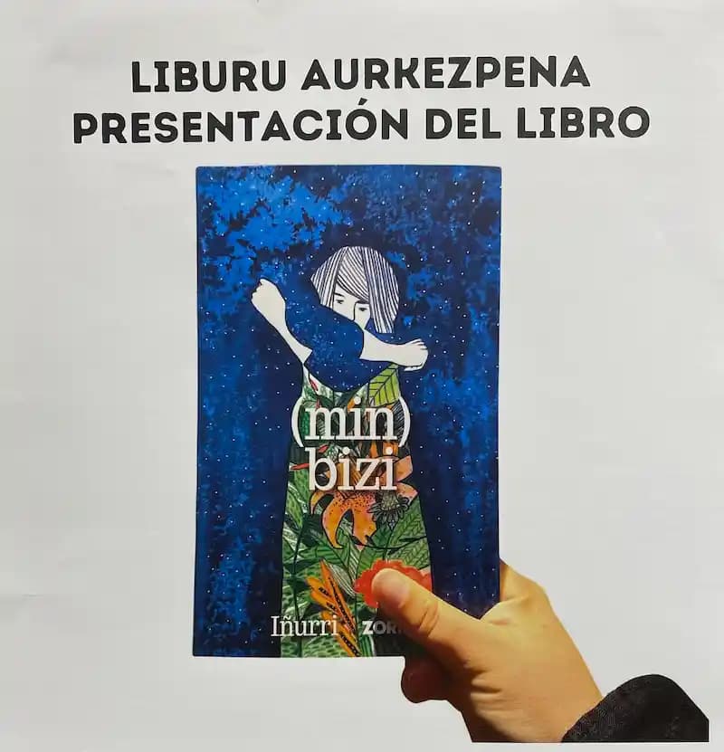 Presentación del libro «(min)bizi» y charla Izan-Iñurri