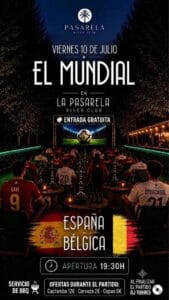 España - Bélgica en La Pasarela River Club