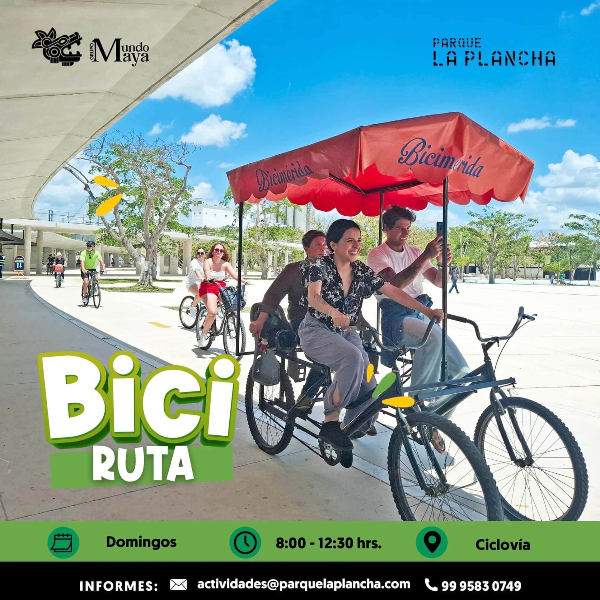 Bikeride at La Plancha Park