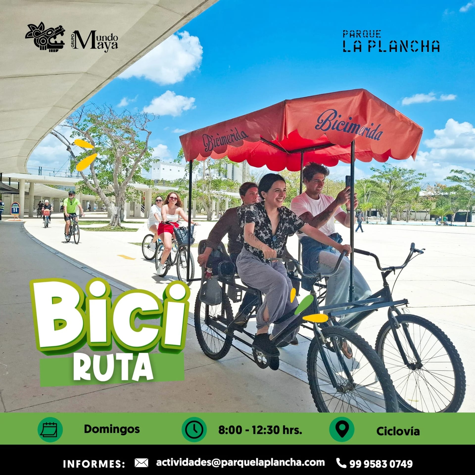 Bikeride at La Plancha Park