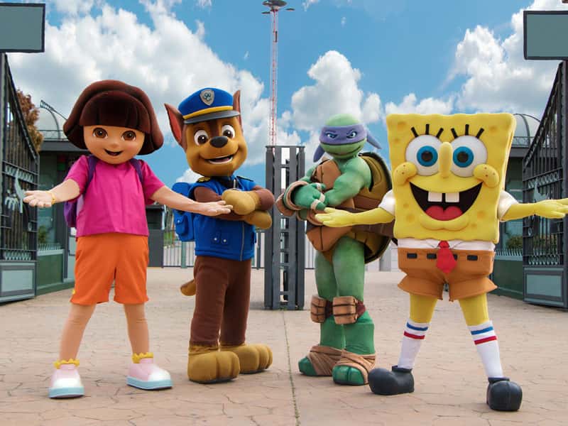 Meet & Greet Nickelodeon en Parque de Atracciones de Madrid