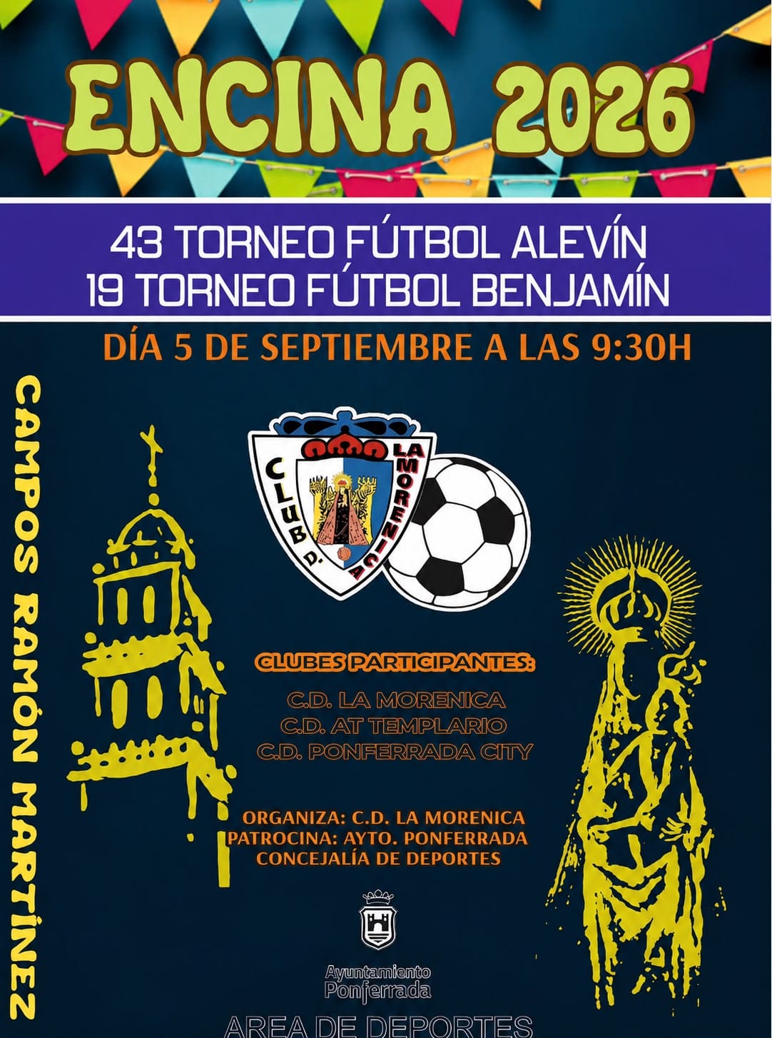43 Torneo Fútbol Alevín y 19 Torneo Fútbol Benjamín de La Morenica