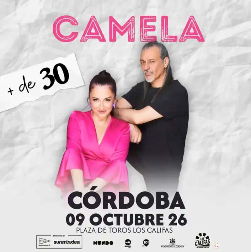 Camela, gira '+ de 30'