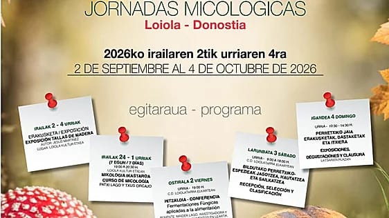 Jornadas Micológicas de Loiolatarra