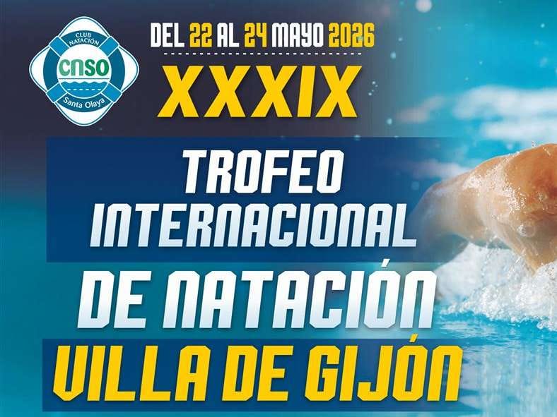 XXXIX Trofeo Internacional de natación Villa de Gijón