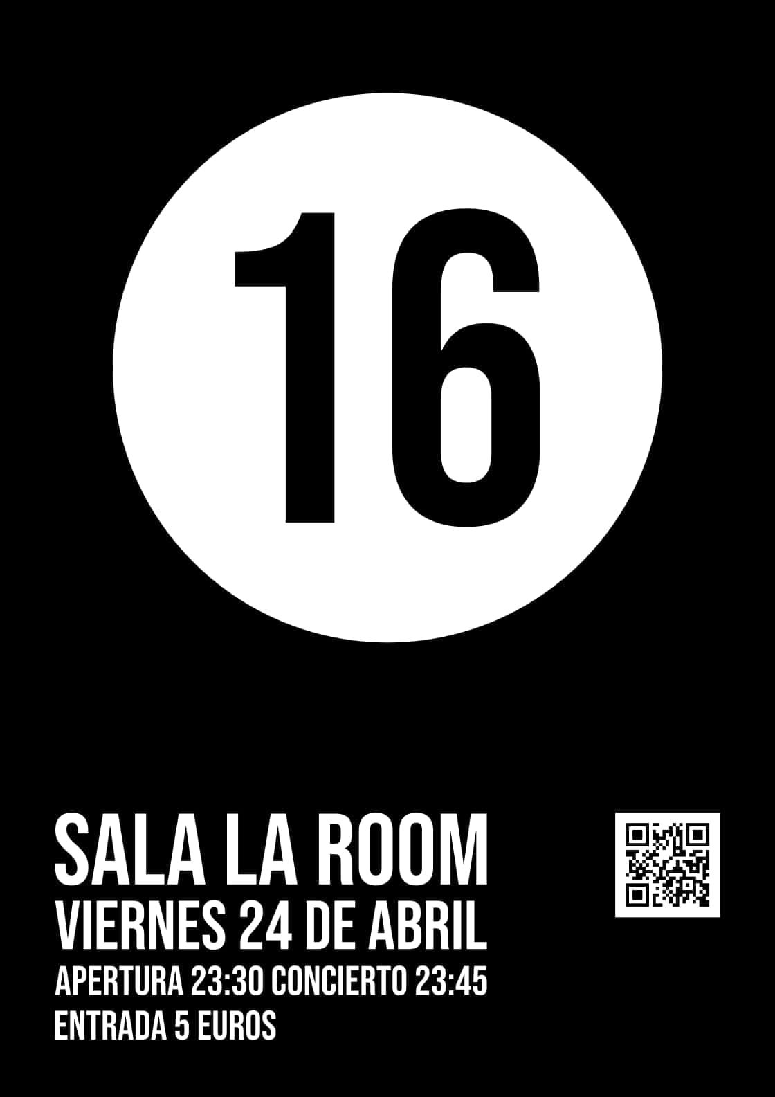 Sixteen actúa en la Sala Room