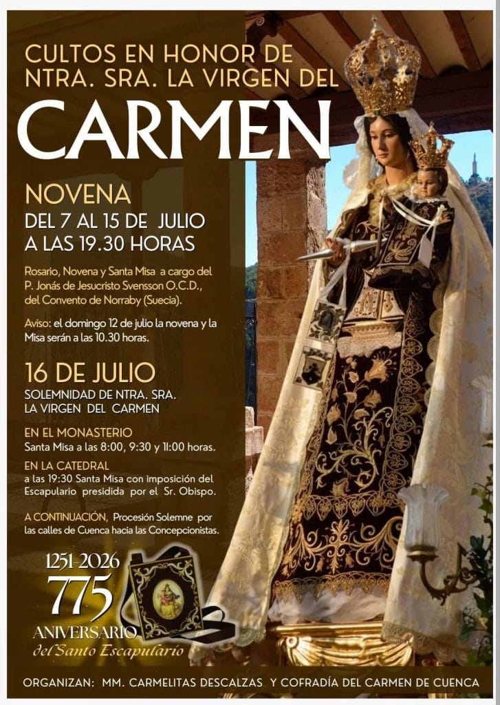 Procesión de la Virgen del Carmen 2026