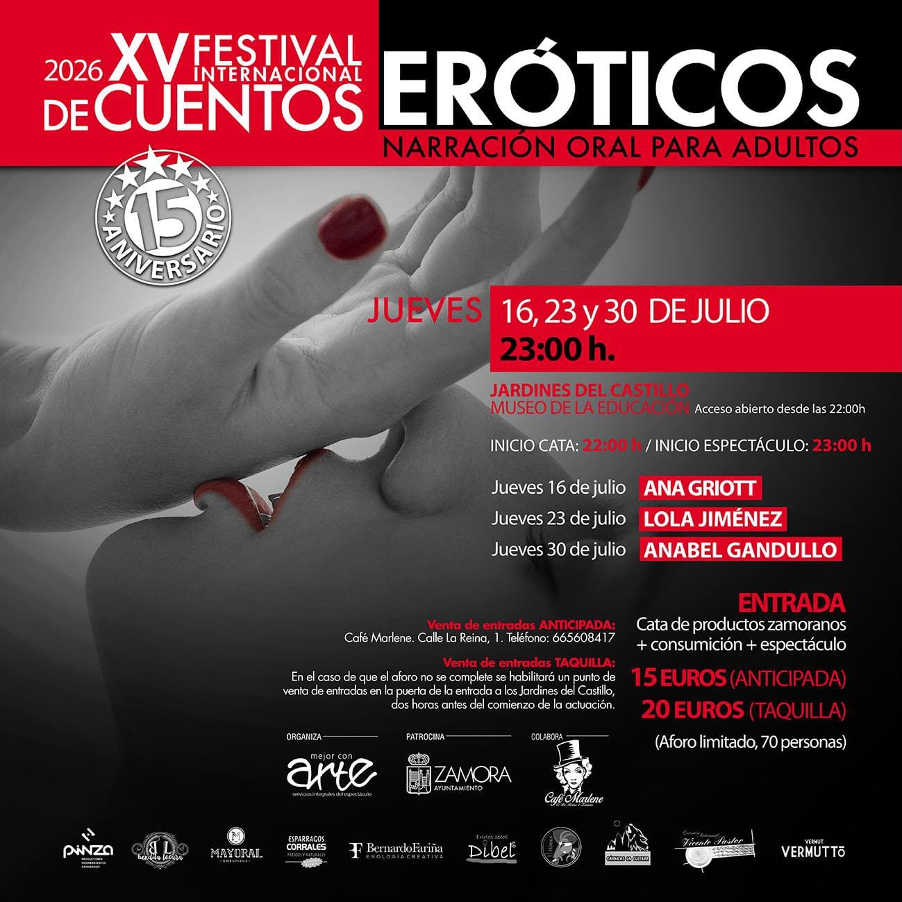 XV Festival Internacional de Cuentos Eróticos