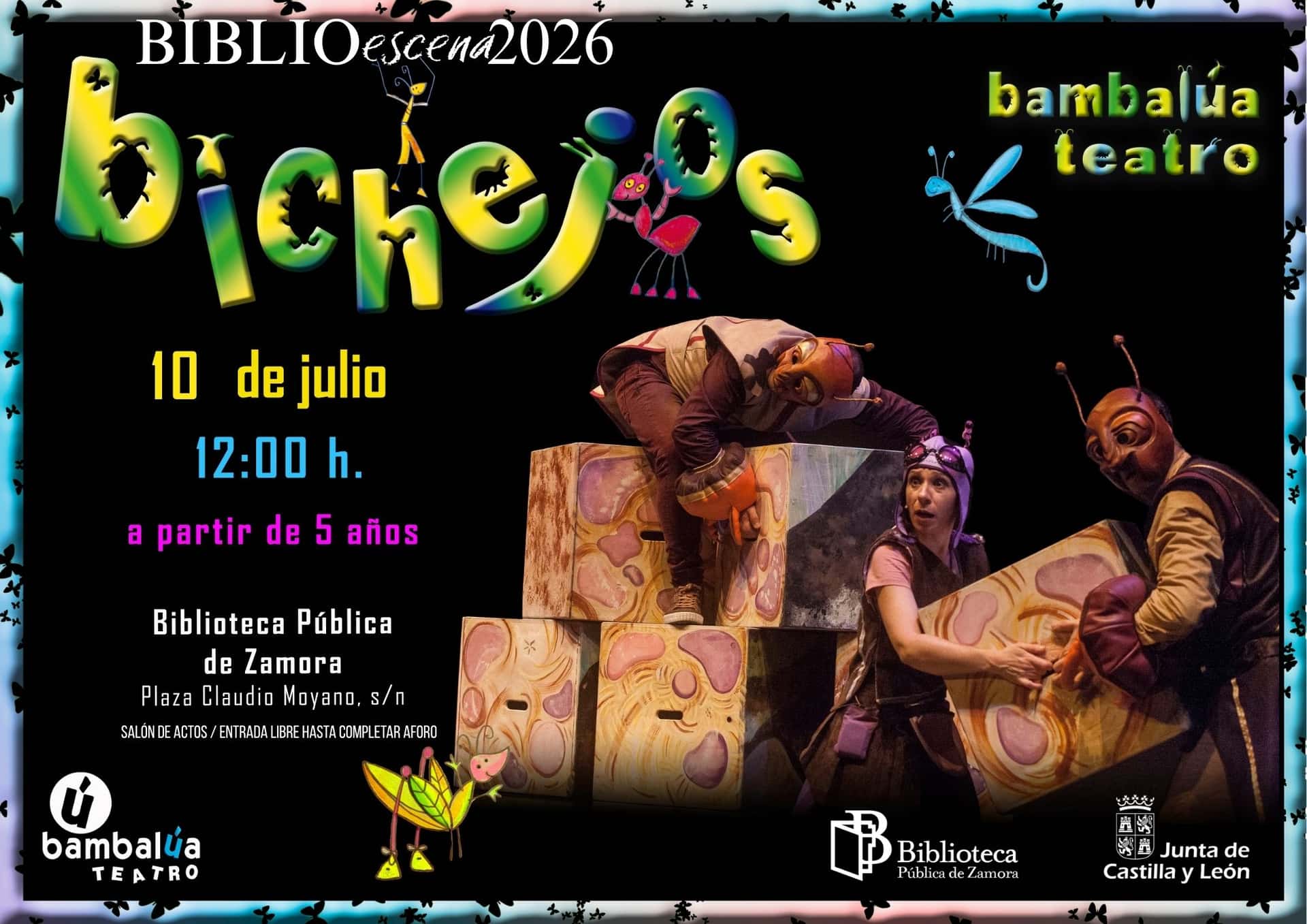 Biblioescena: Bichejos
