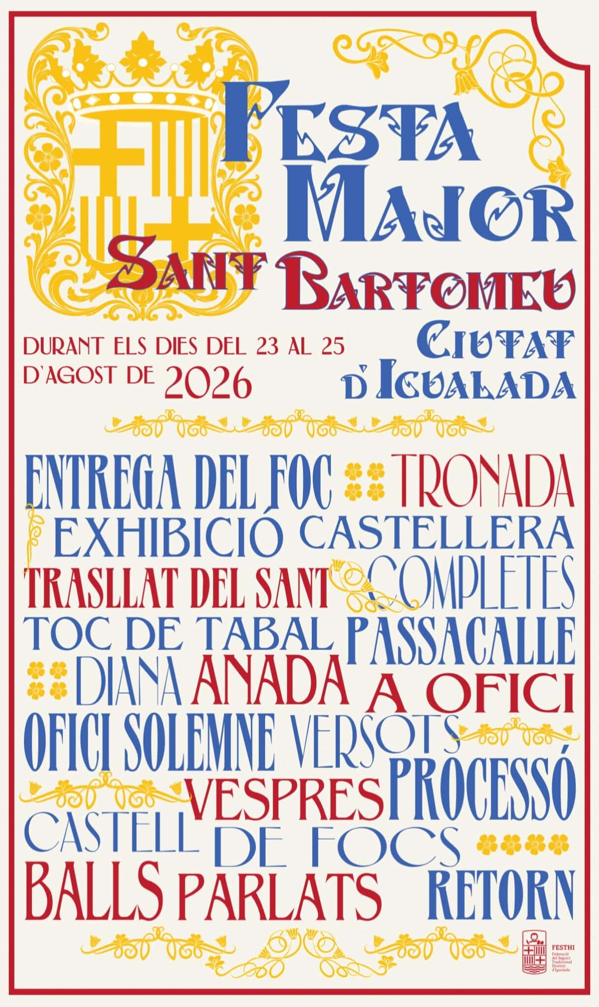 Festa Major de Sant Bartomeu d'Igualada