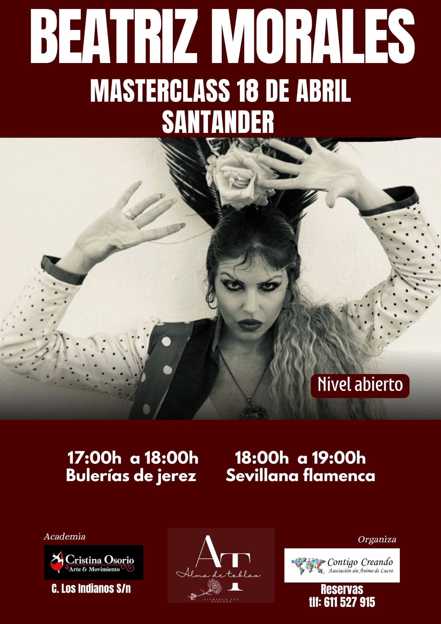 Masterclass de flamenco con Beatriz Morales