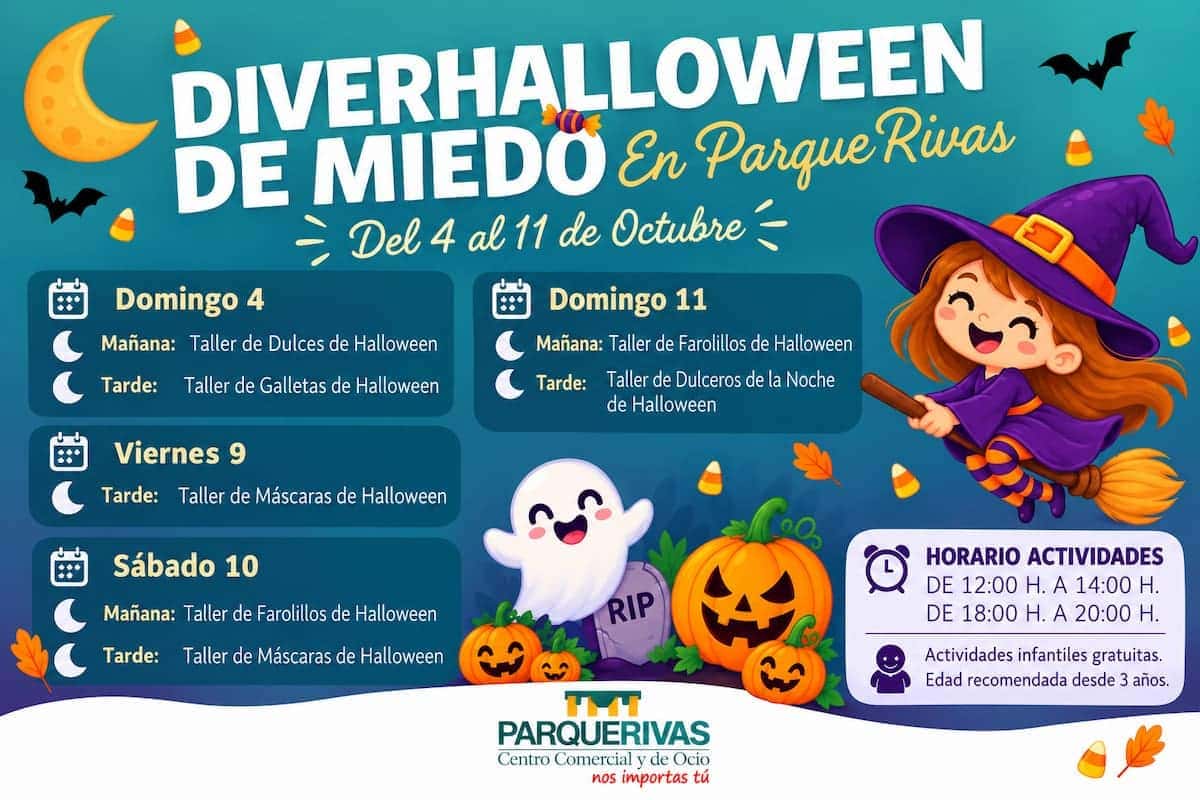 Diverhalloween en Centro Comercial ParqueRivas