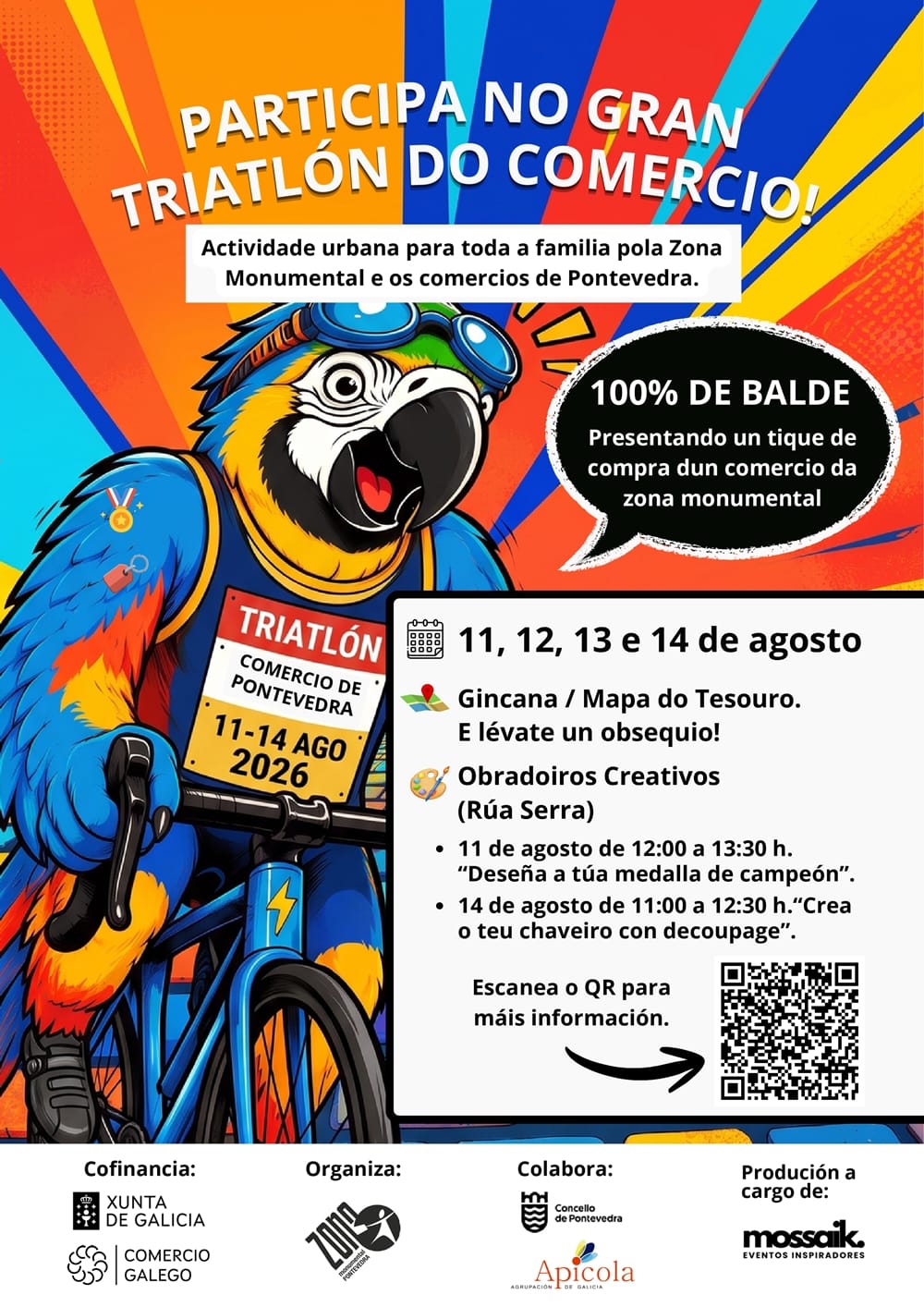 Gran Triatlón do Comercio CCU Zona Monumental 2026