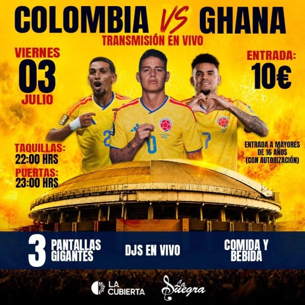 Colombia vs Ghana