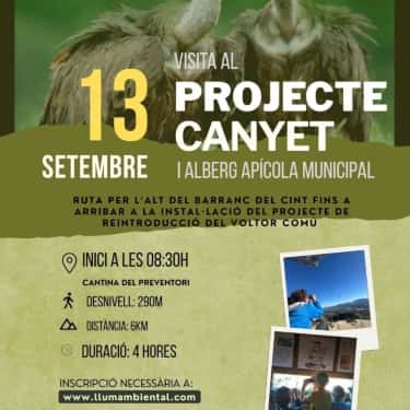 Visita al Proyecto Canyet y albergue apicola municipal