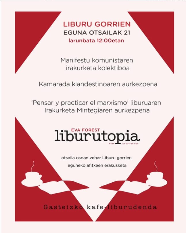 Liburu gorrien eguna