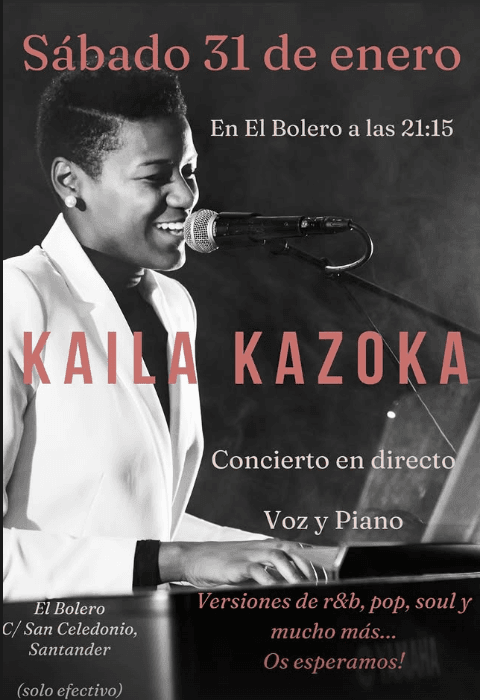 Kaila Kazoka en el Bolero