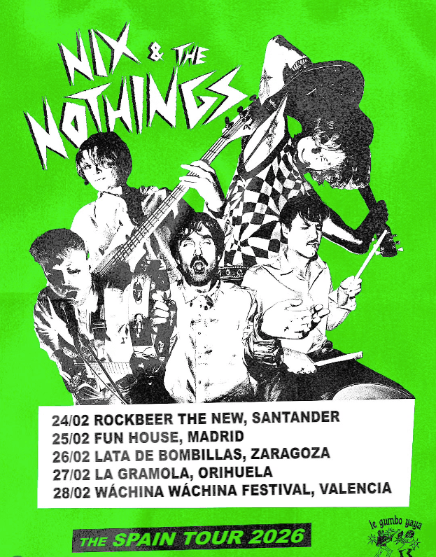 Concierto de Nix & The Nothings en Santander