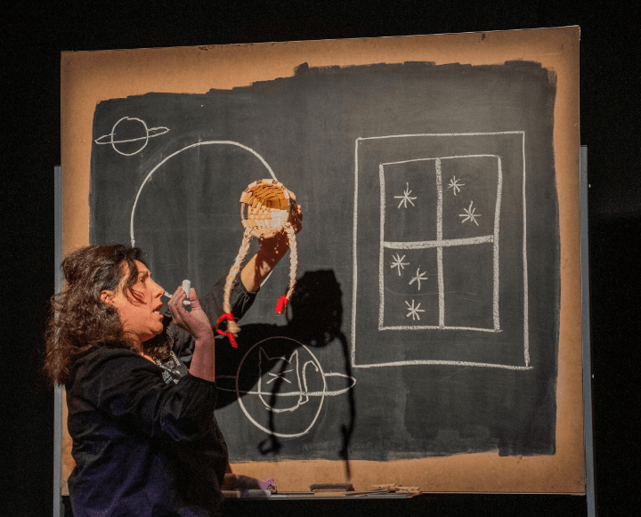 La Niña de las Trenzas al Revés