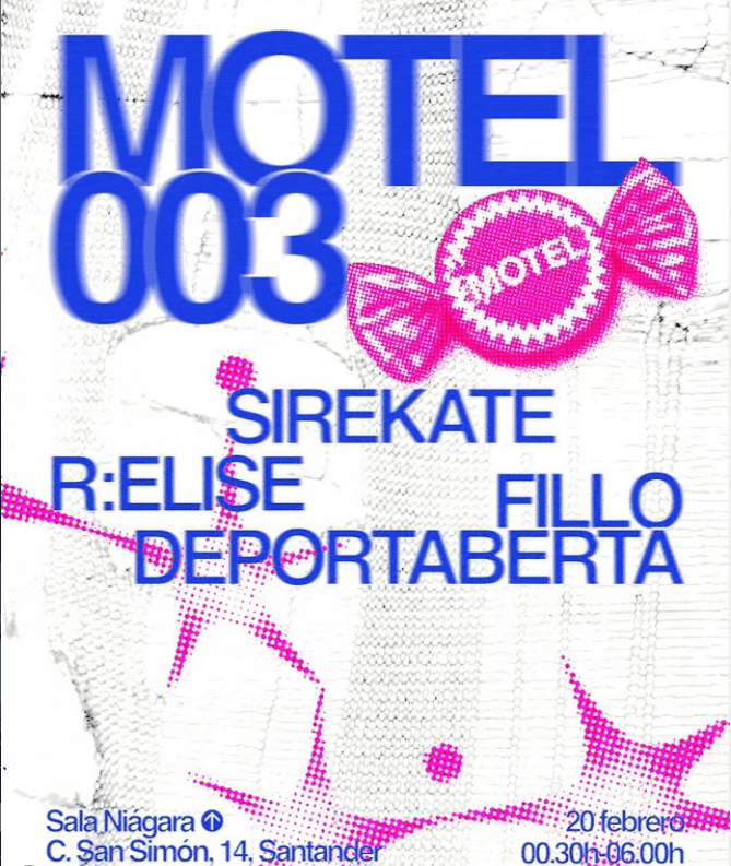 Club Motel: Sirekate, R:Elise y Fillo Deportaberta
