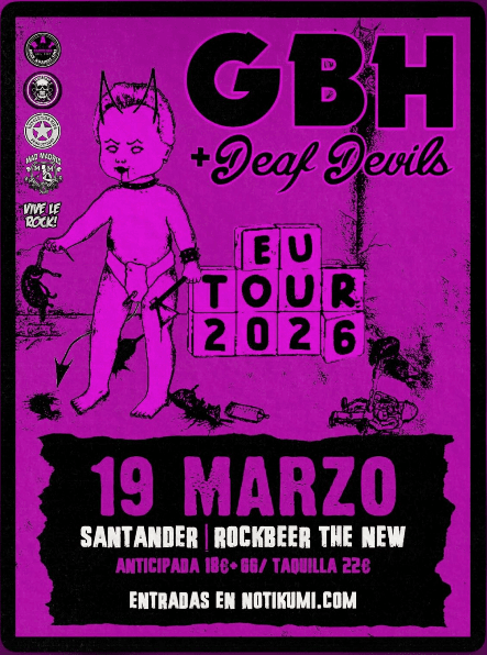 GBH y Deaf Devils en concierto