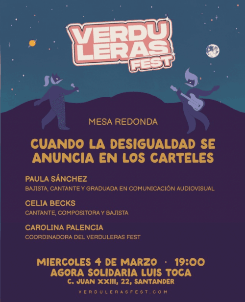 Cuando la desigualdad se anuncia en carteles: Machismo y música en 2026