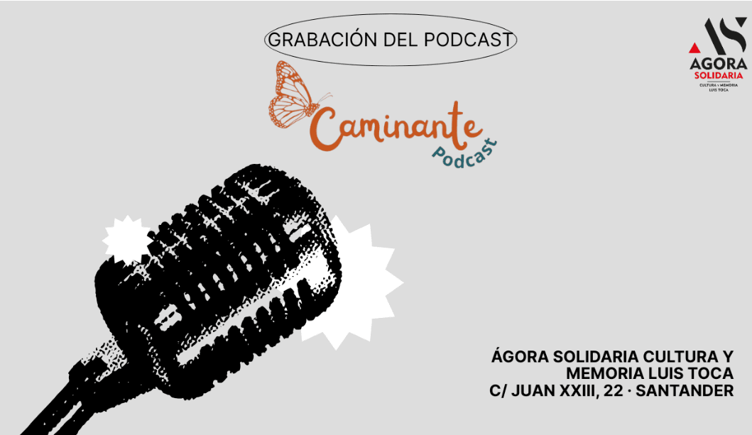 Grabaci贸n en directo del podcast Caminante: historias resonantes de la migraci贸n por Europa