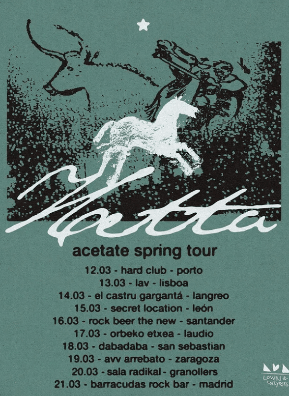 La banda portuguesa Hetta presenta Acetate