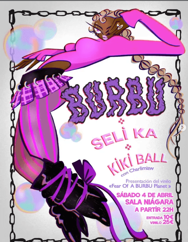 Burbu presenta el vinilo 'Fear of a Burbu Planet'