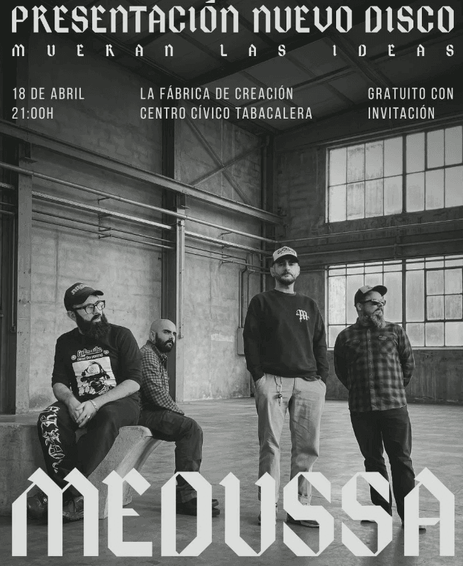 Medussa presenta su quinto trabajo, Mueran las Ideas
