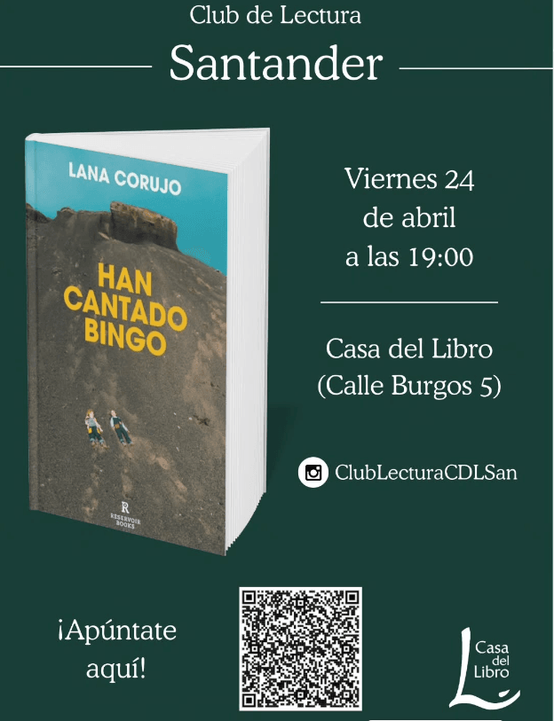 El Club de Lectura de Casa del Libro analiza Han cantado bingo, de Lana Corujo