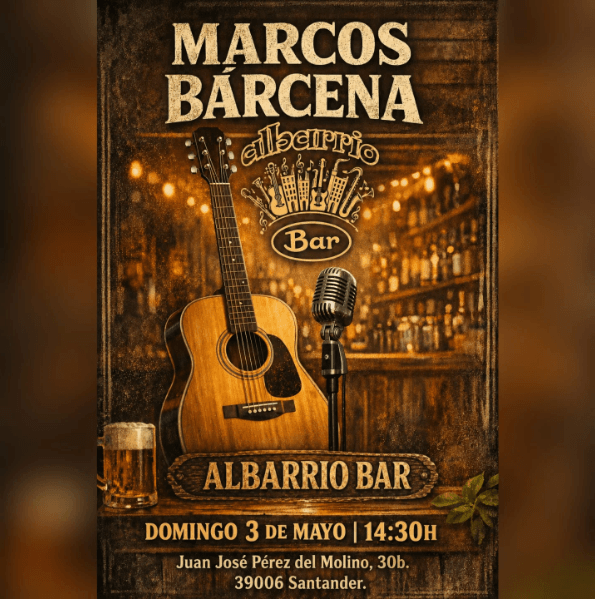 Marcos Bárcena en Albarrio