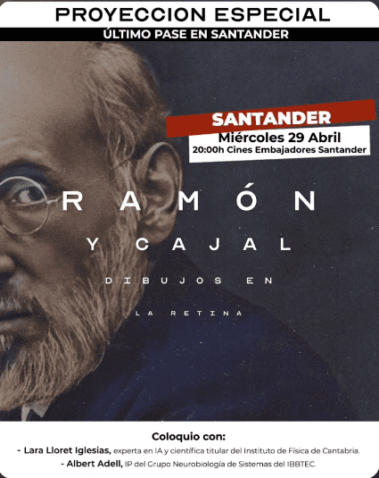 Proyección y coloquio: Ramón y Cajal: Dibujos en la retina