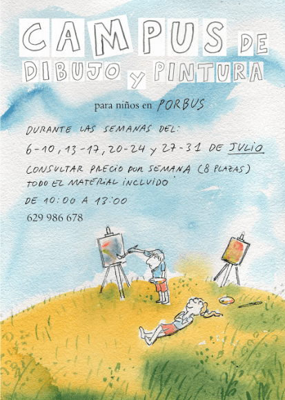 Campus infantil de dibujo y pintura
