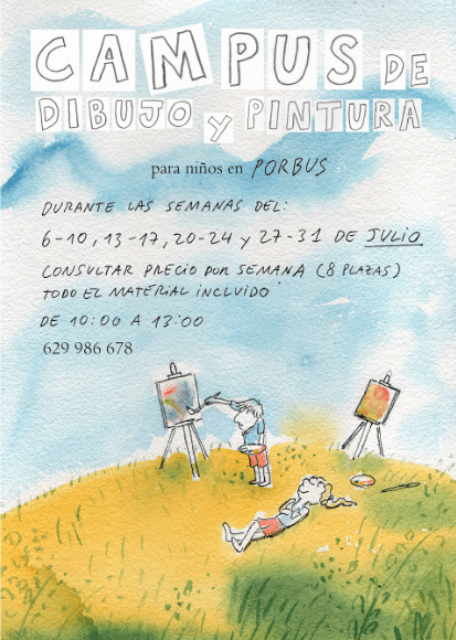 Campus infantil de dibujo y pintura