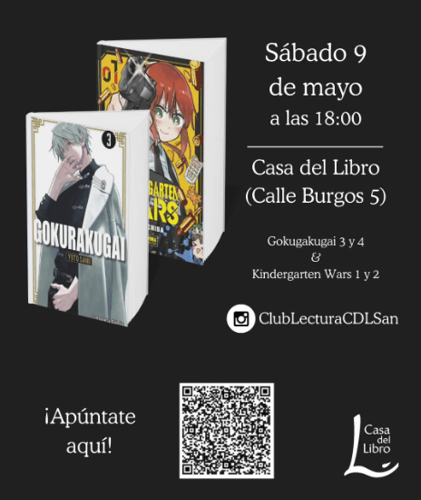 Club de lectura de manga: Gokurakugai 3 y 4. Kindergarten Wars 1 y 2