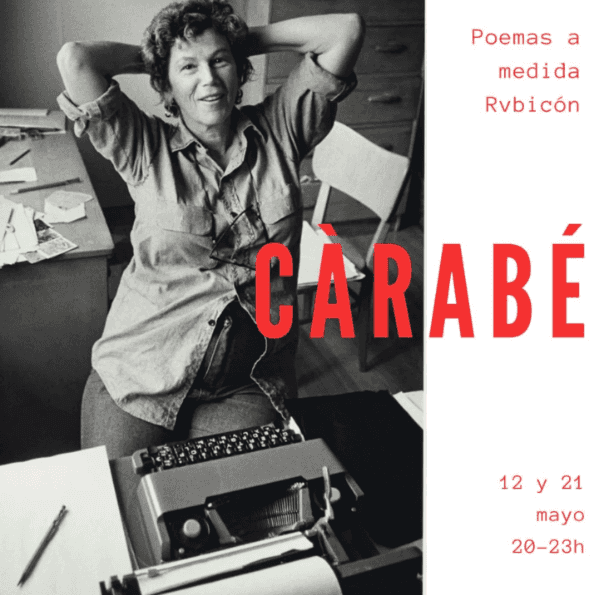 Poemas a medida con Càrabé