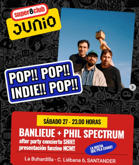 Presentación del fanzine NCM y pinchada