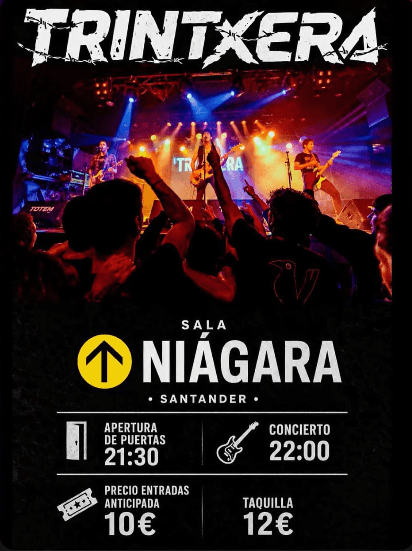 Trintxera en Sala Niágara