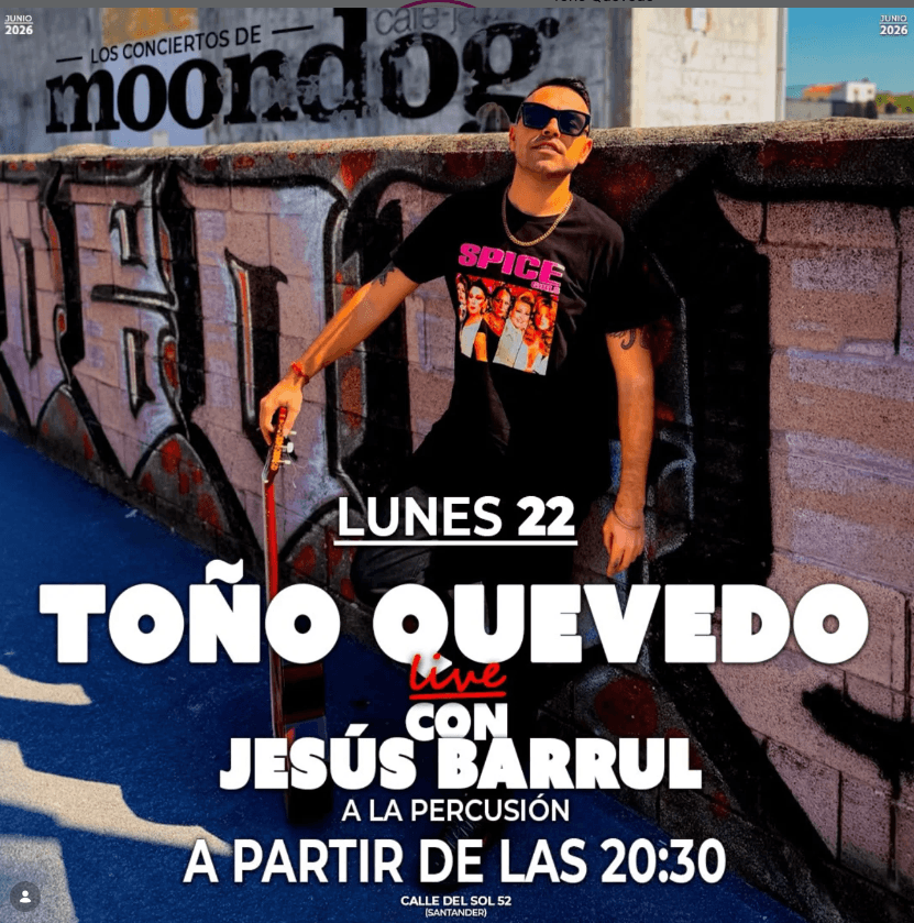 Toño Quevedo con Jesús Barrul a la percusión