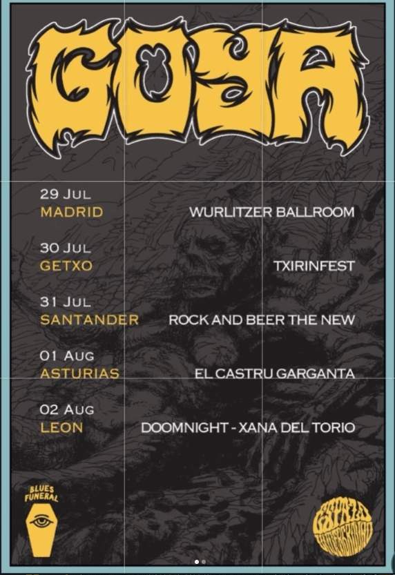Goya, desde la escena stoner/doom internacional